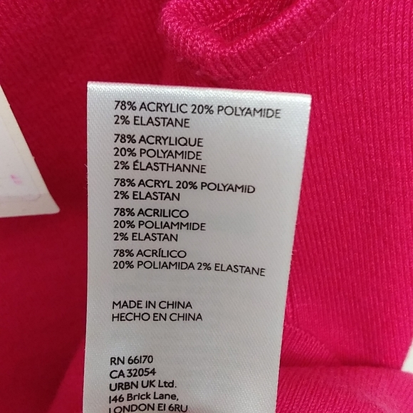 NWT Anthropologie Hot Pink Knit Tank Top - Picture 13 of 14